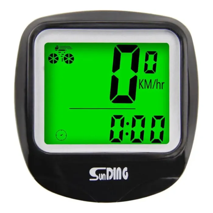 Ciclocomputador Velocímetro Bike Sunding Sd-568ae Com Fio