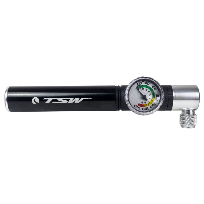 Mini Bomba De Ar TSW com Manômetro 