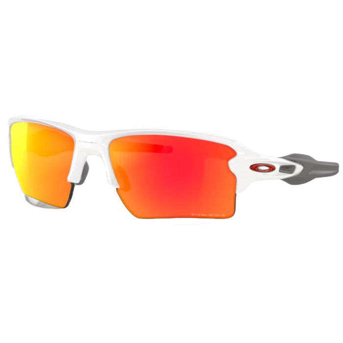 Óculos Ciclismo Oakley Flak 2.0 XL Prizm ruby polished white