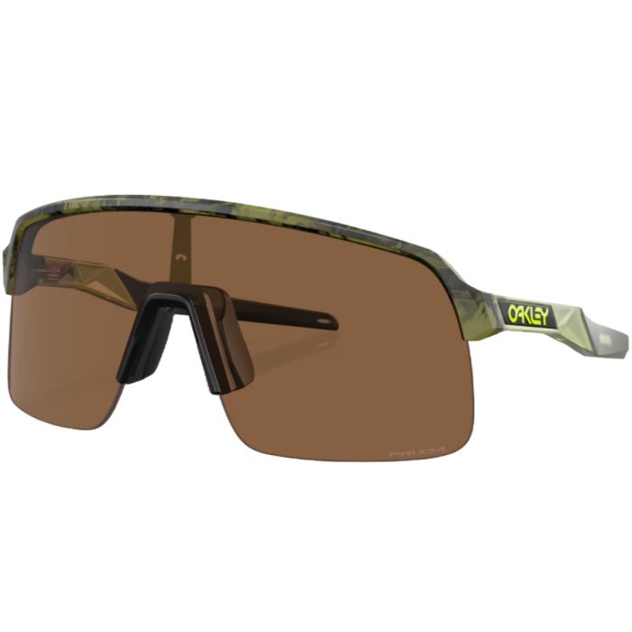 Óculos Ciclismo Oakley Sutro Lite matte transparent fern swirl Prizm Bronze