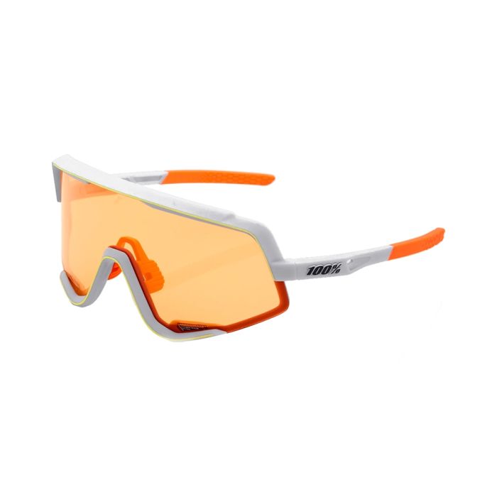 Óculos Ciclismo 100% Glendale Soft Tact Oxyfire White