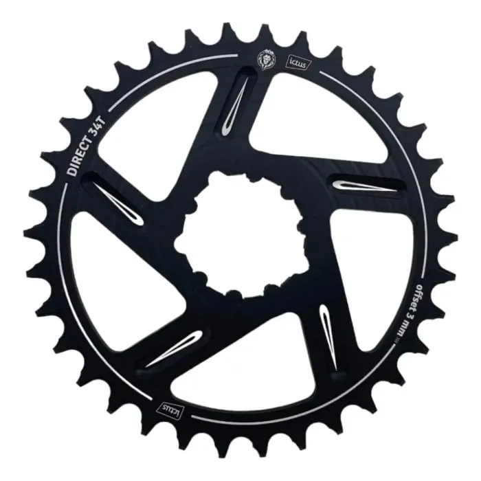Coroa Ictus 34 T Compat&iacute;vel Com Sram Direct Mount 3 Mm 
