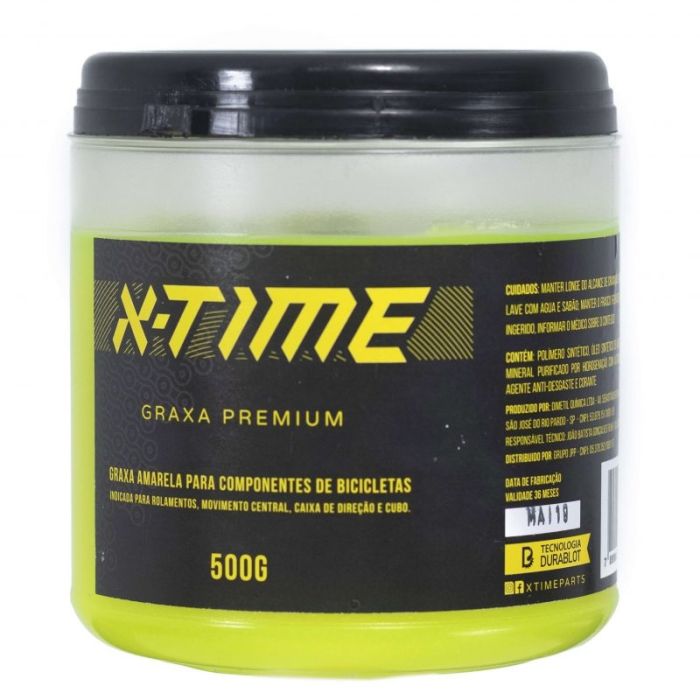 Graxa Amarela Premium Xtime 500g