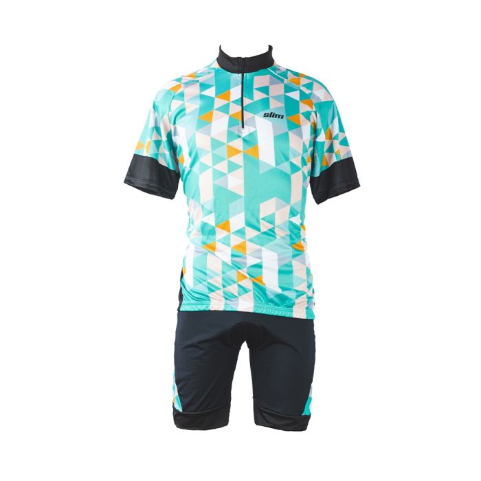 Conjunto Ciclismo Feminino GPX Bermuda e Camisa Slim