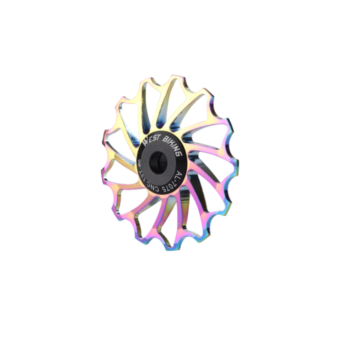 Roldana de C&acirc;mbio traseiro Alum&iacute;nio com Rolamento em Cer&acirc;mica 11T 