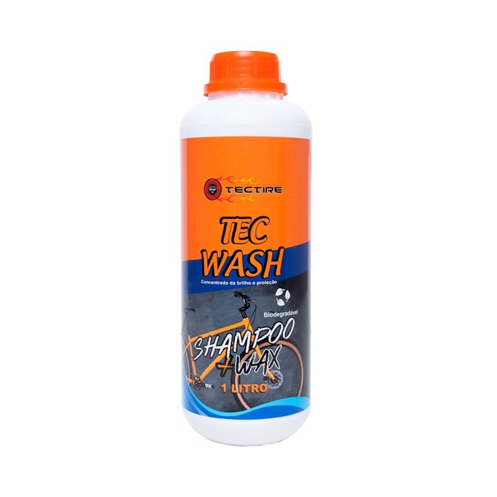 Shampoo Concentrado Bike TecTire Tec Wash Biodegradável 1 L