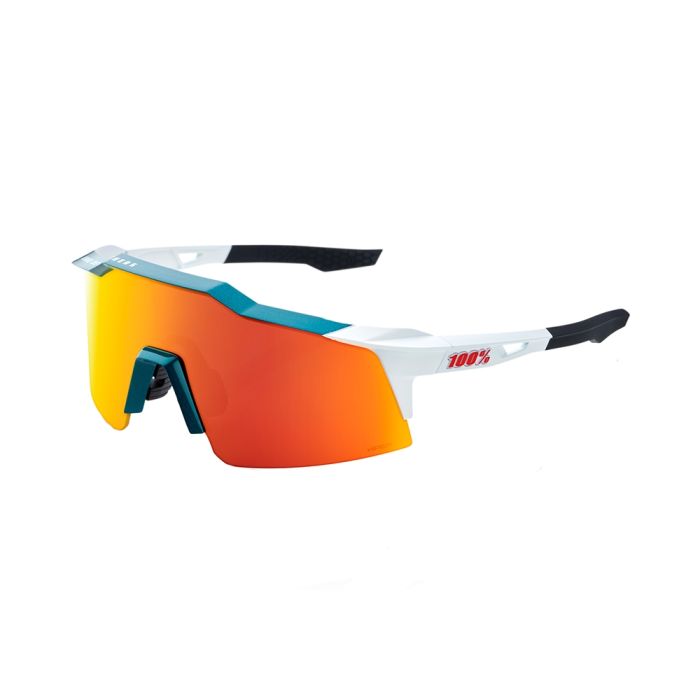 Óculos Ciclismo 100% SpeedCraft SL BORA Hans Grohe Team Metallic White