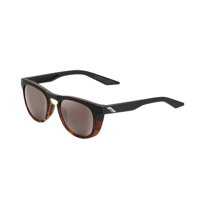 Óculos Casual 100% Slent Soft Tact Fade Black Havana