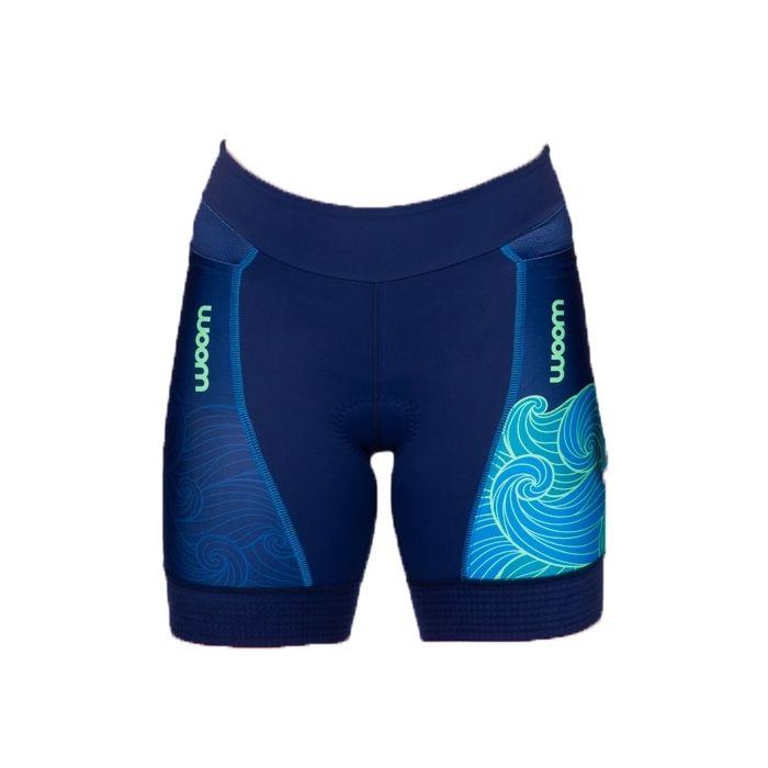 Bermuda Feminina Triathlon Woom 140 Ocean