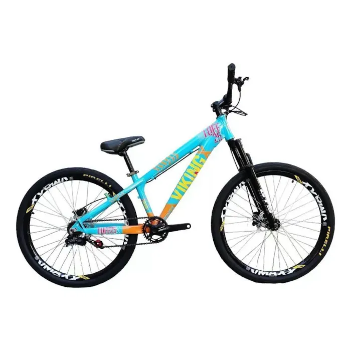 Biclicleta VikingX Tuff X25-Azul e laranja