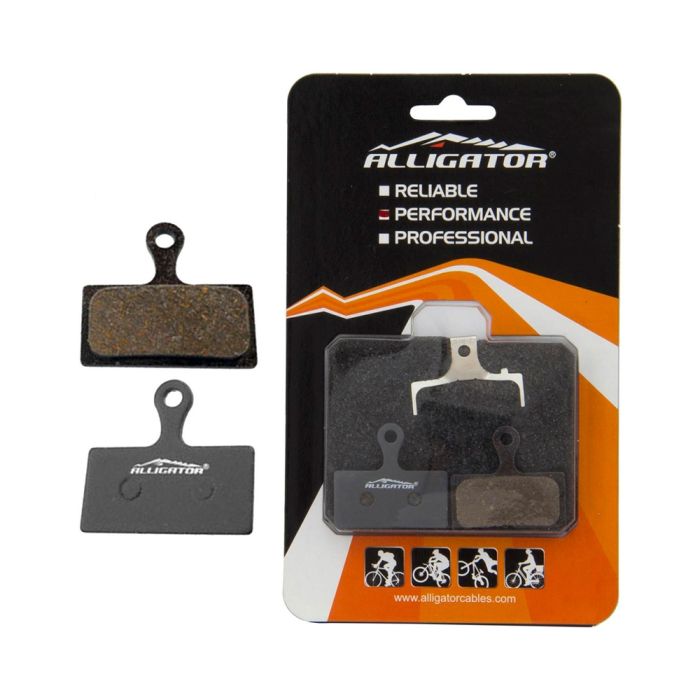 Pastilha de Freio Alligator Semi Metálica para Freio à Disco Shimano Topatual