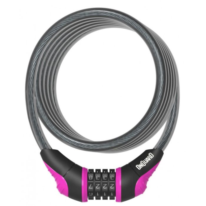Cadeado Onguard Neon 8169 com Segredo - Rosa