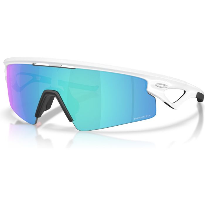 Óculos Ciclismo Oakley Sphaera Strike Matte White Prizm Sapphire
