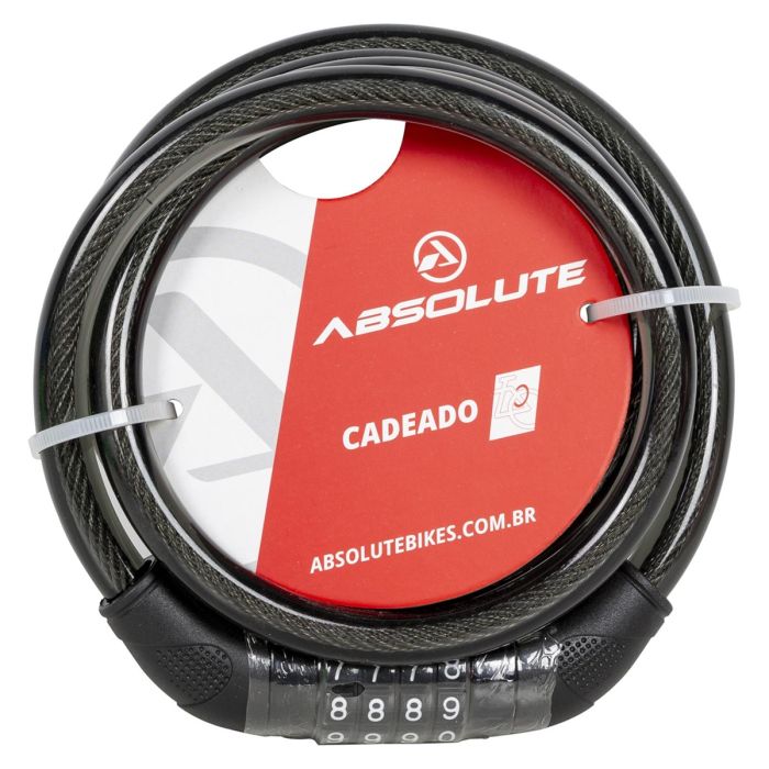 Cadeado Absolute 1.85mx12mm Com Segredo