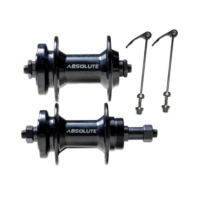 Cubo Dianteiro e Traseiro Absolute FW 36 Furos para Roda Livre 6/7V