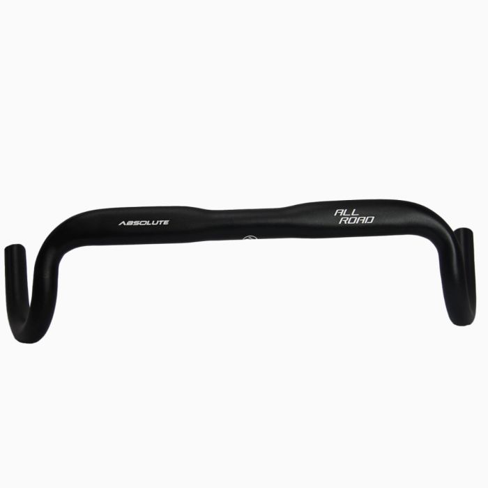 Guidão Gravel Absolute All Road 31,8x420mm Alumínio Preto