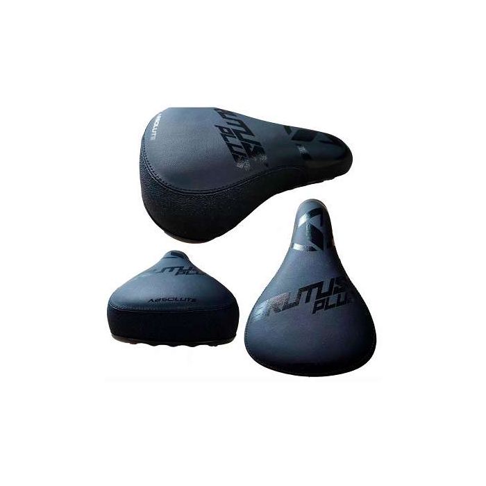Banco Selim Absolute Brutus Plus Bike Wheeling Bmx Grau 243mm Preto