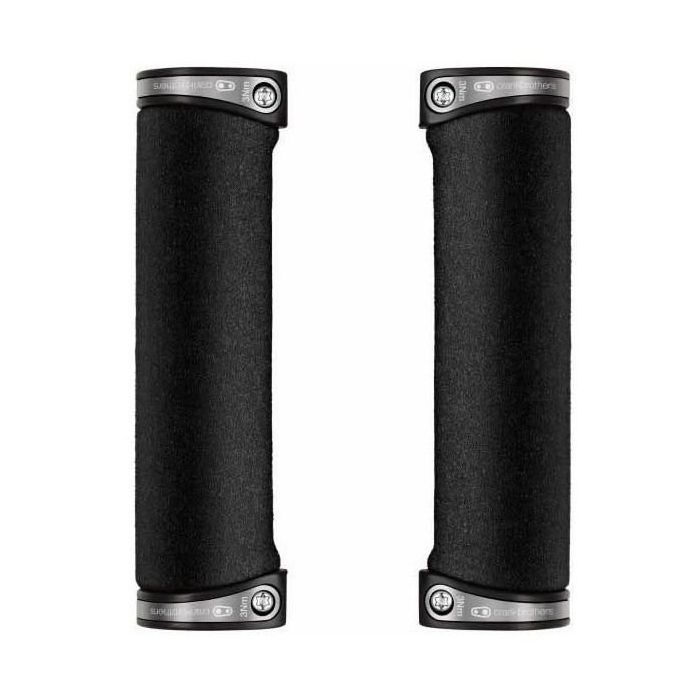 Manopla Crank Brothers Cobalt 130mm Prata