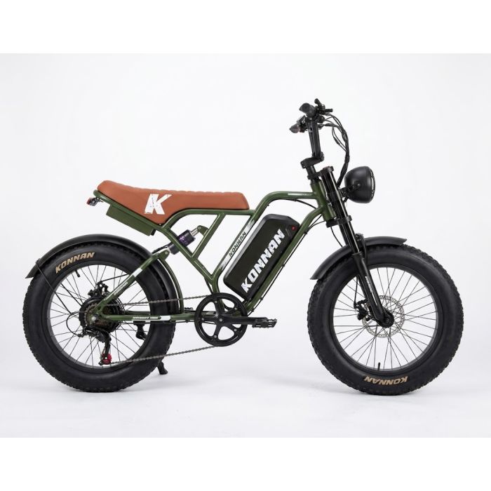 Bicicleta Elétrica Konnan Explorer II 750w Aro 20 Verde