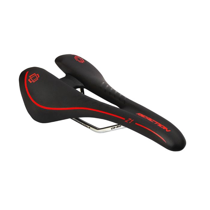 Selim Speed Reaction Cromoly Preto/Vermelho