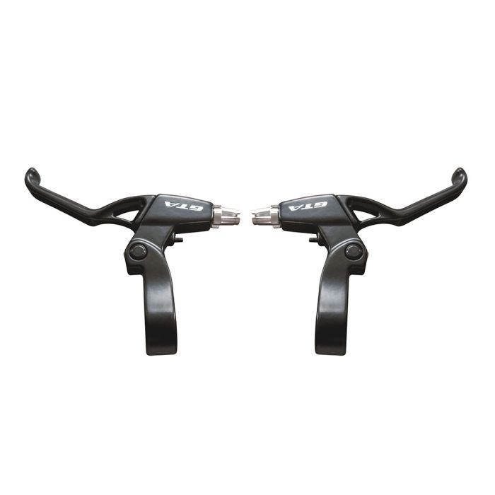 Maçaneta De Freio Gta Em Alumínio Preta 3 Dedos Com Regulagem