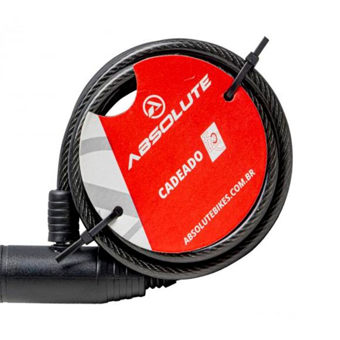 Cadeado Absolute 1.5mX6mm com Chave