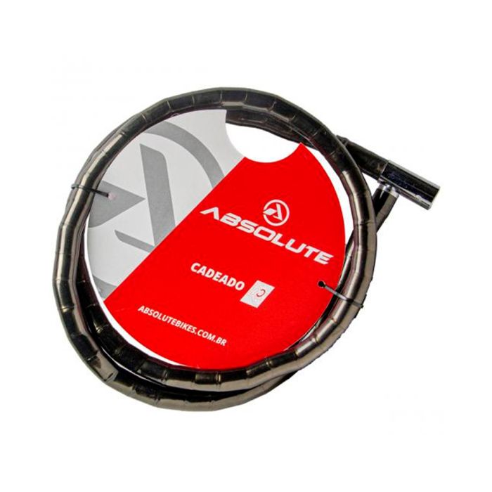 Cadeado Absolute 1.5mX18mm com Chave Tubular