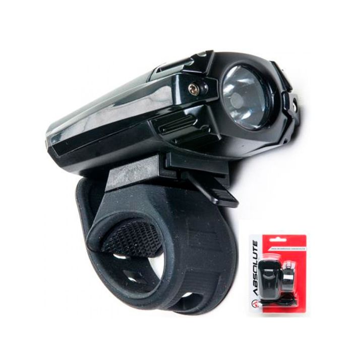 Farol Recarregável Para Bicicleta Absolute