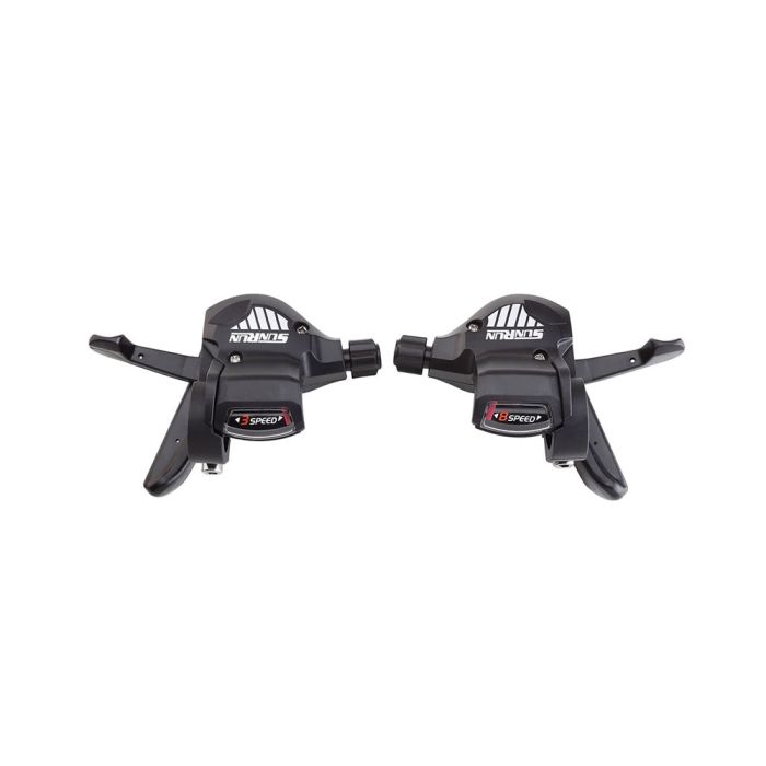 Alavanca de Câmbio SunRun Rapid Fire 24v Preto Cabo Blister