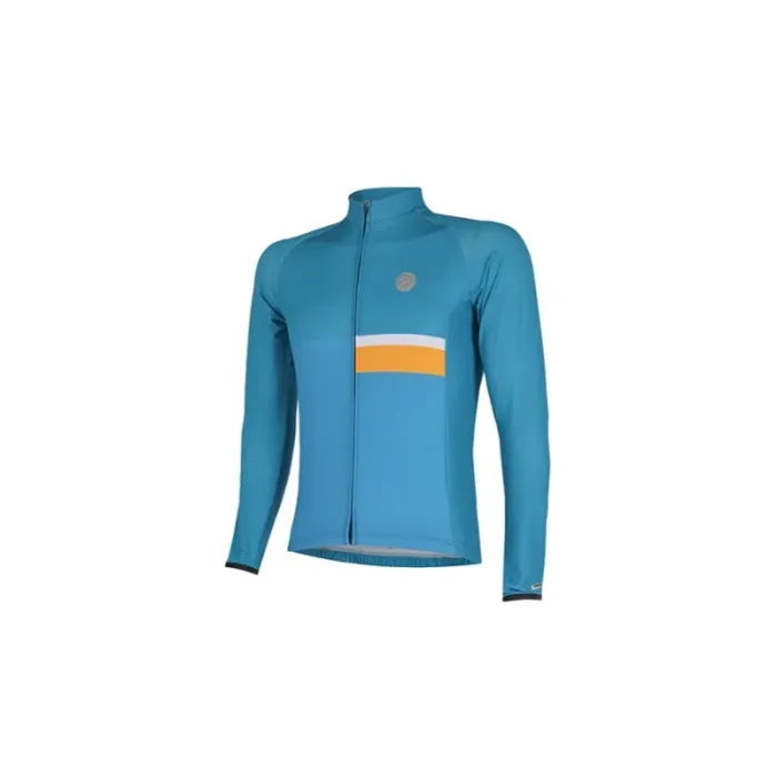 Camisa Ciclismo Mauro Ribeiro Manga Longa Ambition