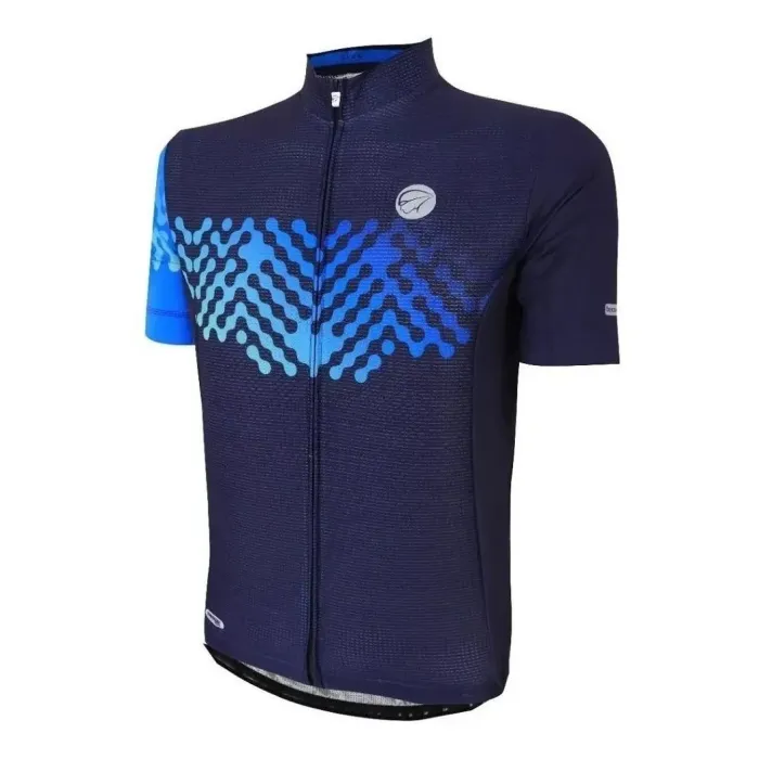 Camisa Mauro Ribeiro Ciclismo Even Azul
