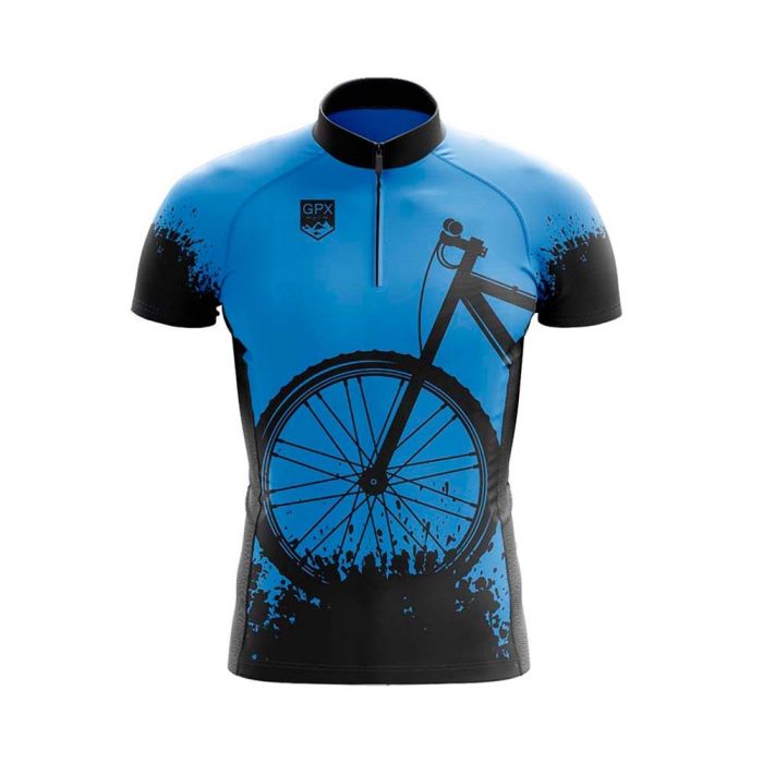 Camisa Ciclismo Gpx Bike Azul Claro