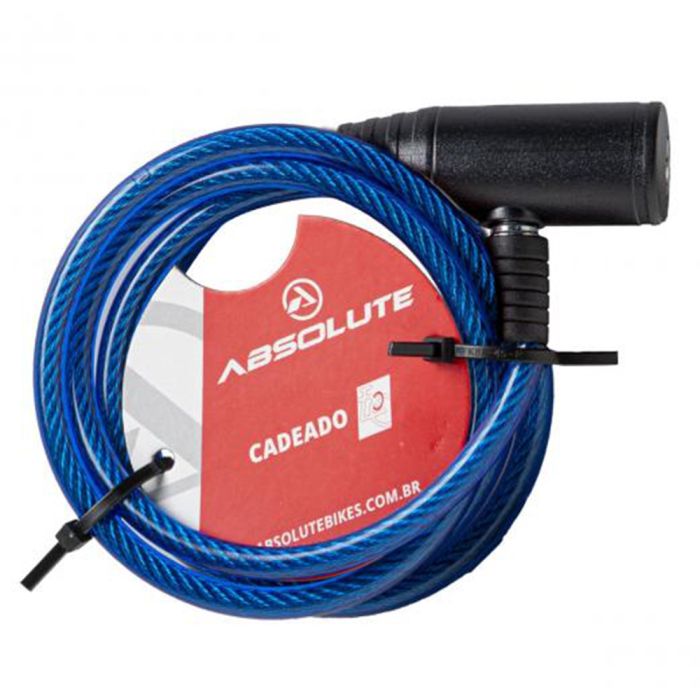 Cadeado Absolute 1.0mX6mm com Chave