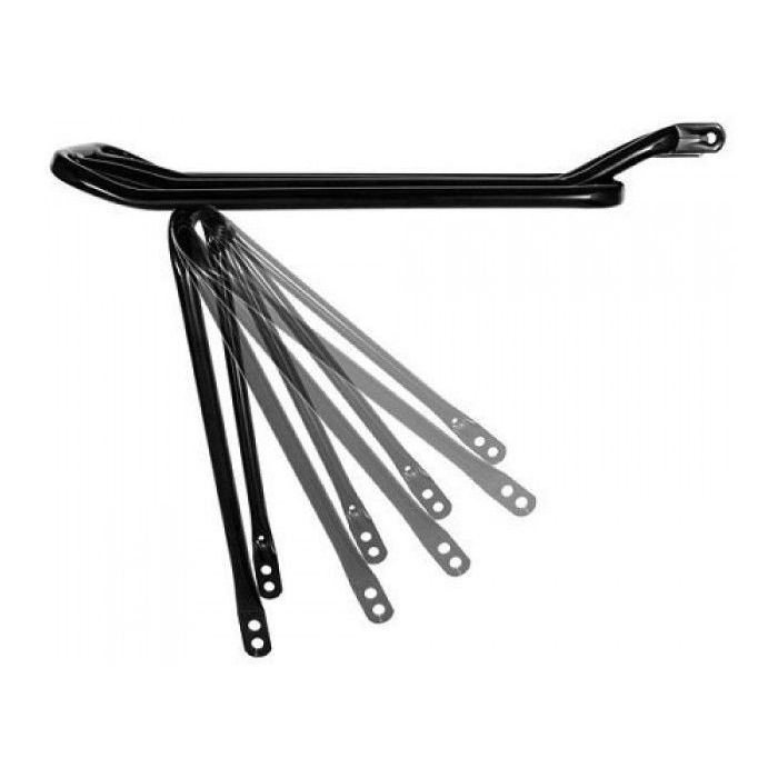 Bagageiro Tubular Articulado Reforçado Garupa Bicicleta Mtb