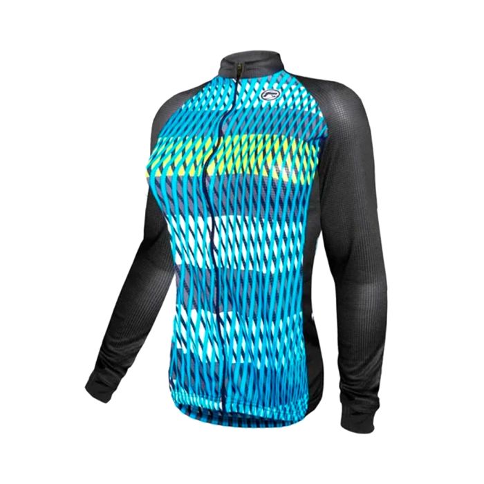 Camisa Ciclismo Feminina Barbedo Moselle Manga Longa