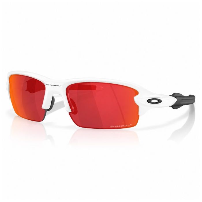 Óculos Ciclismo Oakley Flak 2.0 S Polished White Prizm Field