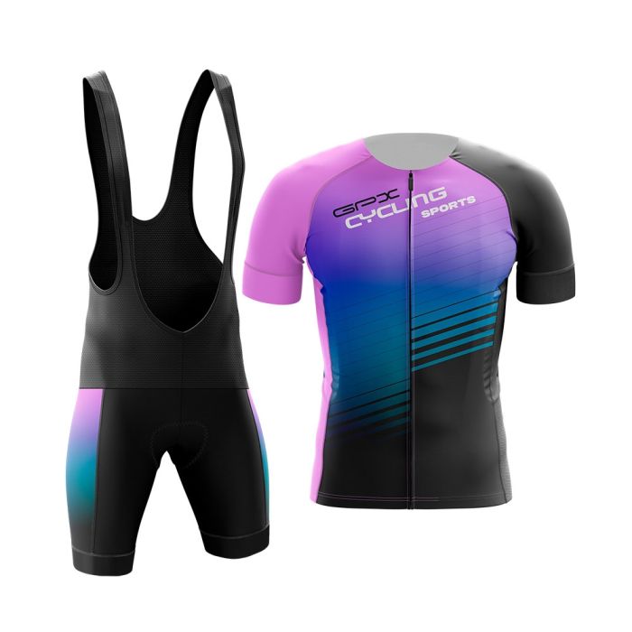 Conjunto Ciclismo Camisa e Bretelle GPX Elite Road Trip