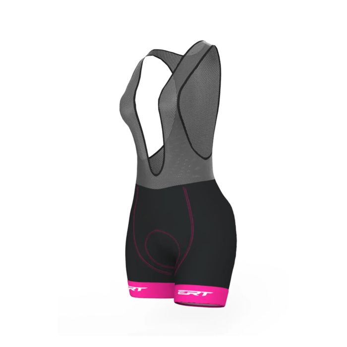 Bretelle Ciclismo Ert Feminino Forro Gel Rosa 