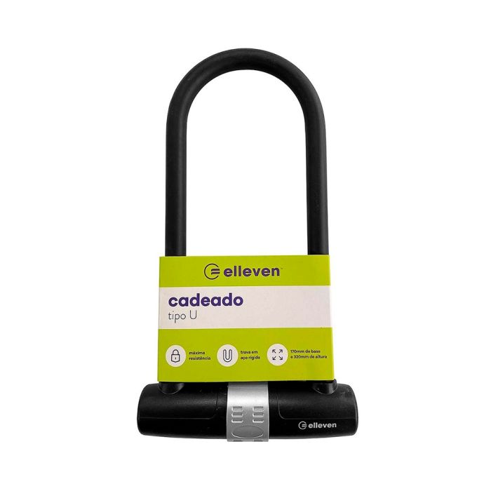 Cadeado U-Lock Elleven 170x320mm