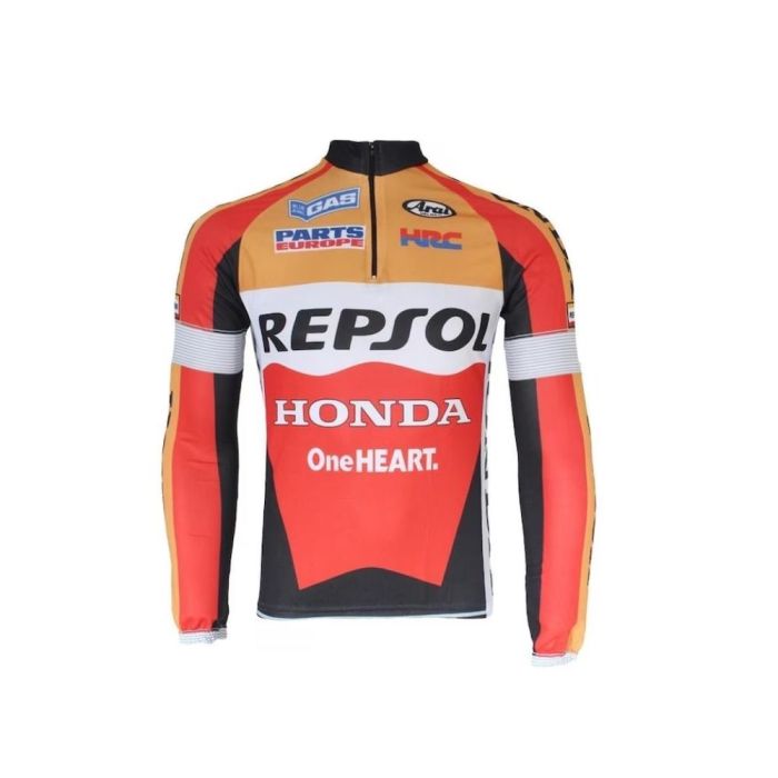 Camisa Manga Longa Ciclismo GPX Repsol