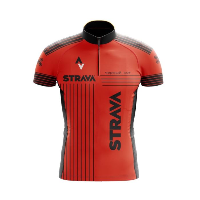 Camisa Ciclismo GPX Strava Vermelho