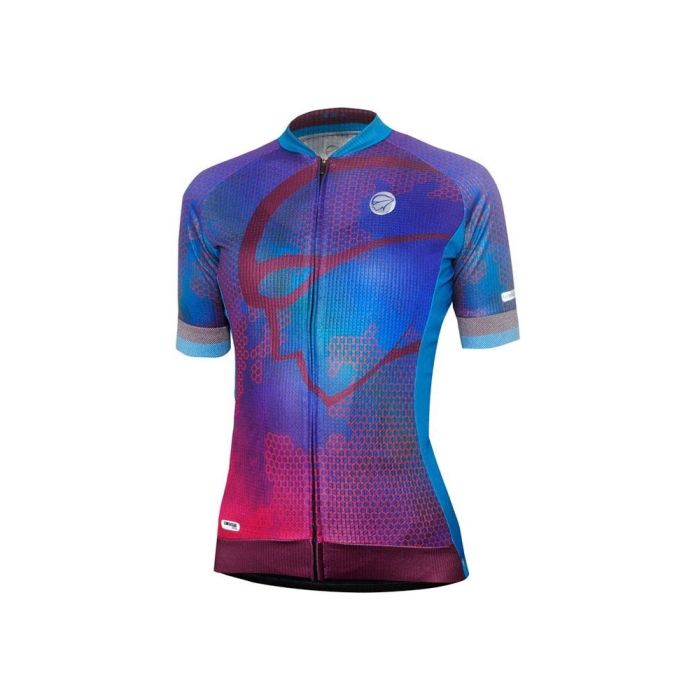 Camisa Ciclismo Feminina Mauro Ribeiro Sea Roxa