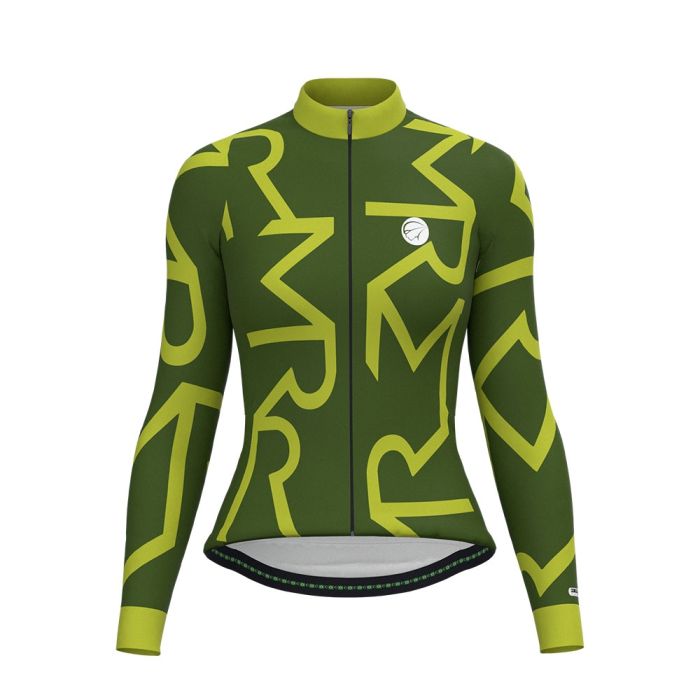 Camisa Ciclismo Feminina Manga Longa Mauro Ribeiro Identité