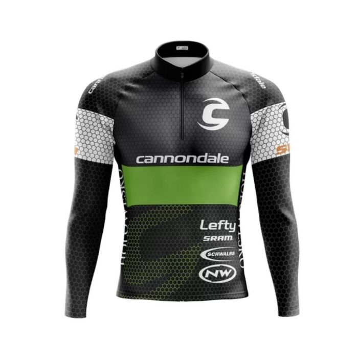 Camisa Manga Longa Ciclismo GPX Cannondale Colmeia