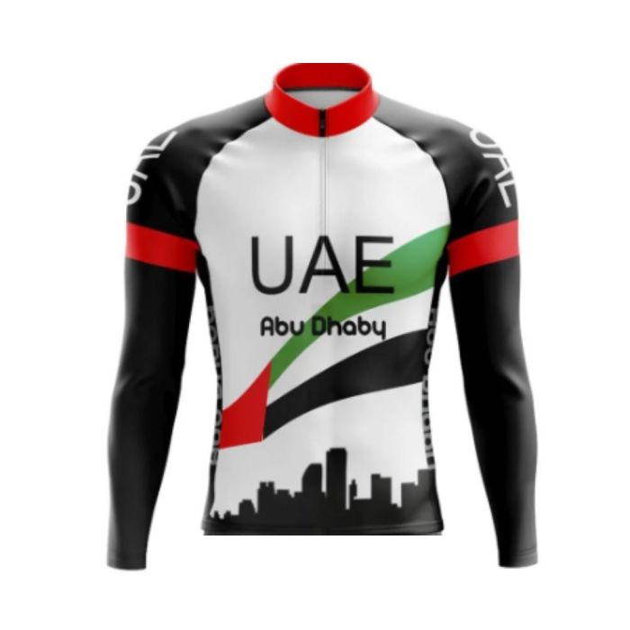 Camisa Manga Longa Ciclismo GPX Abu Dhaby