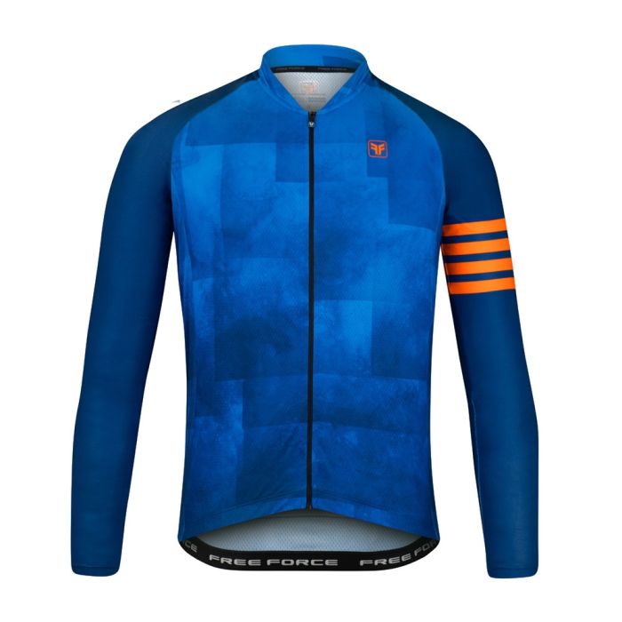 Camisa Ciclismo Free Force Manga Longa Basic Freedom e Guard