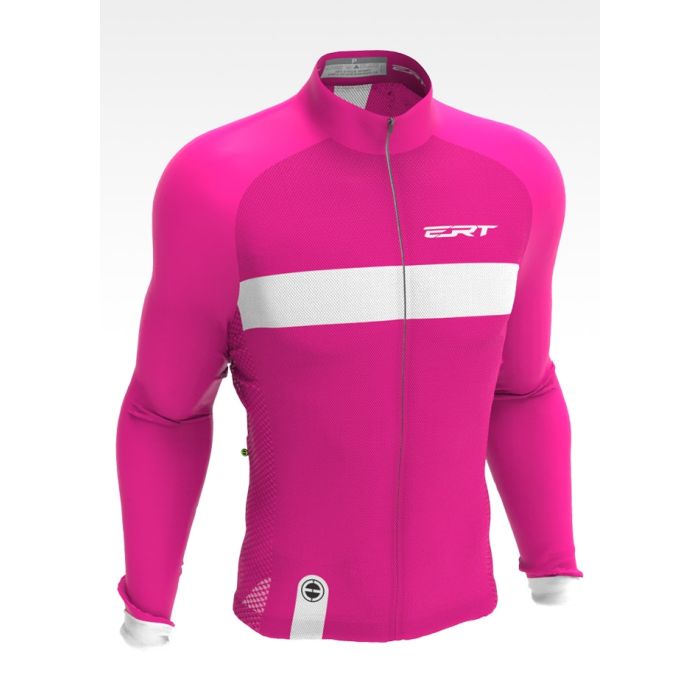 Camisa Manga Longa ERT Stripe - Pink