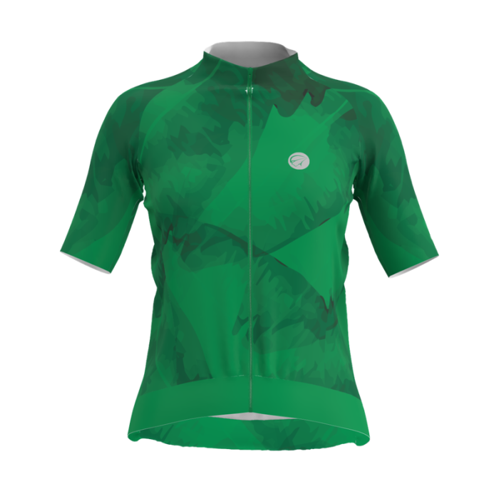 Camisa Ciclismo Brasil Verde 2025 Mauro Ribeiro Feminina