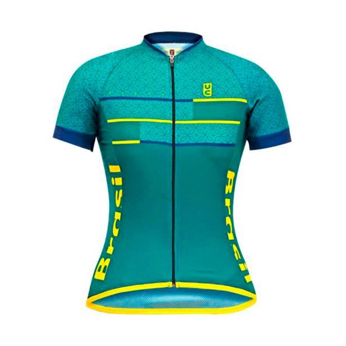 Camisa Ciclismo Feminina Ultracore Imperial Brazil