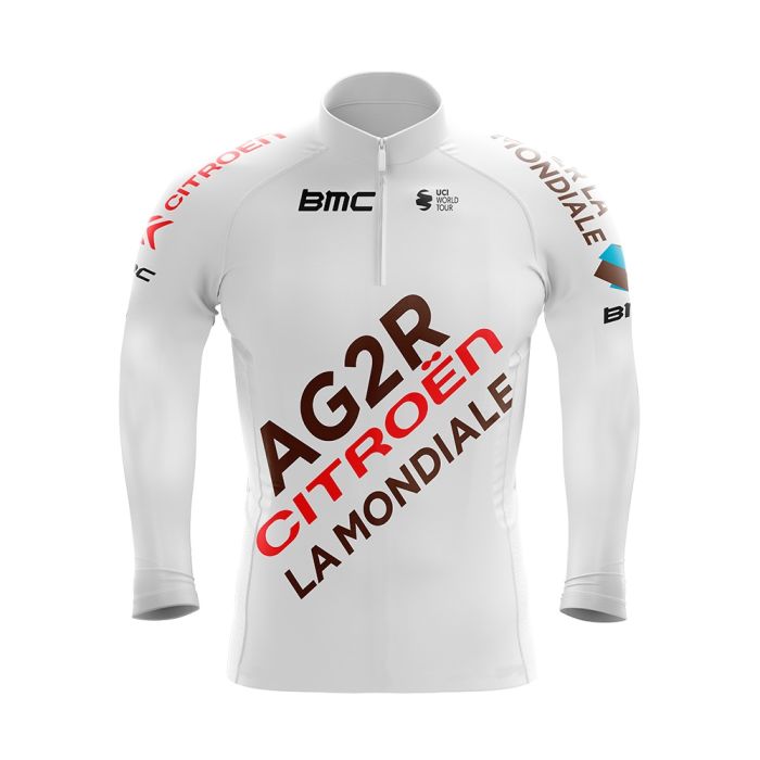 Camisa Ciclismo Manga Longa GPX Ag2r 21